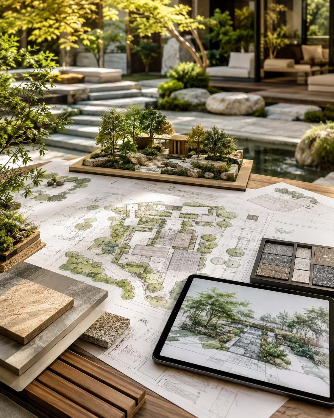 Peyzaj proje tasarımı, 3D modelleme ve danışmanlık hizmeti